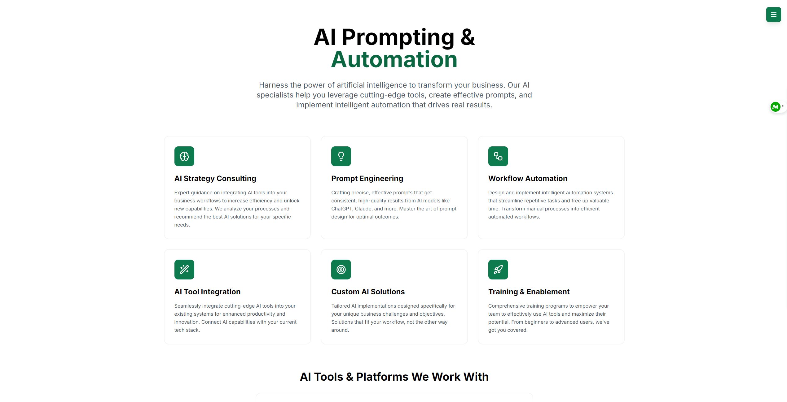 Tustawi Website - Screenshot 2